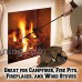 BenefitUSA New Campfire Fireplace Fire Poker Tool Extra Long 26.5"  Black - B01MR77O4N